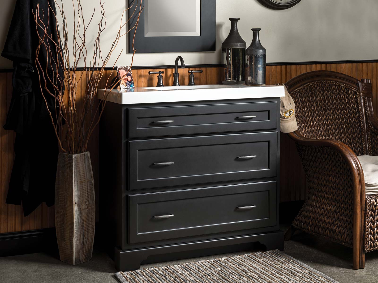 Industrial Bathroom Vanity