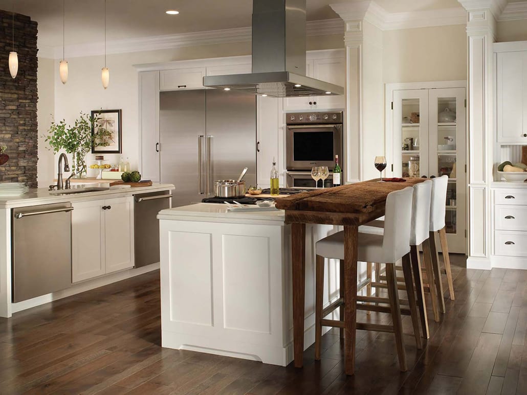 All-white Kitchen