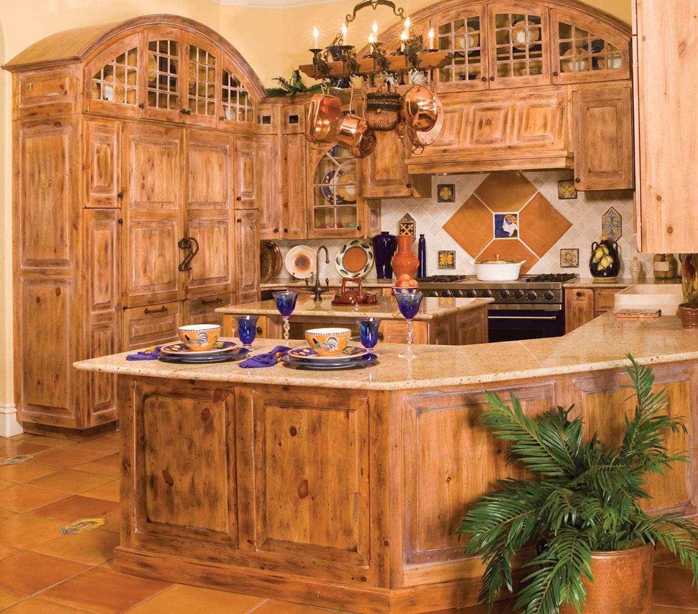 Pine Kitchen Cabinets